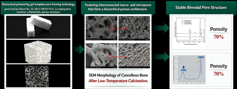 Multilevel porous structure material